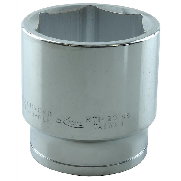 K-Tool International 1/2" Drive, 1-7/16" SAE Socket, 6 Points, Stndrd 6 Pnt 1/2"Dr, 1-7/16 KTI-23146 - main